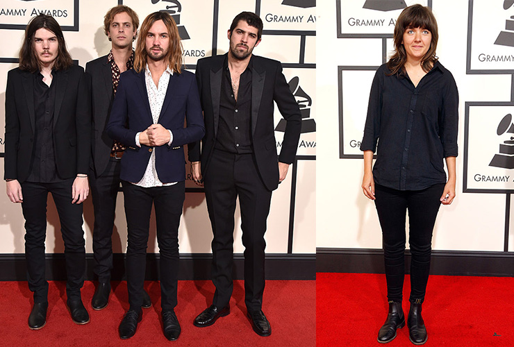 Tame Impala (left) and Courtney Barnett.