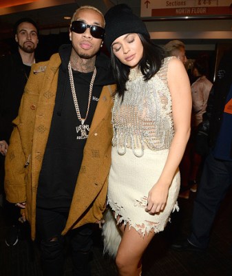 Tyga (left) and Kylie Jenner. Photo: Getty