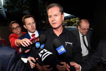CFMEU leaders were interrogated. Photo:AAP