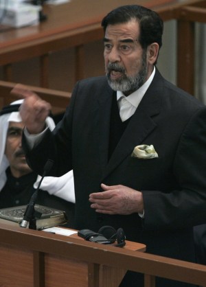 The spectre of Saddam Hussein, and his Baath party, looms large over the current conflict. Photo: Getty
