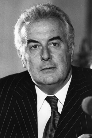 Gough Whitlam defeated Billy Snedden by double dissolution in 1974. Photo: Getty