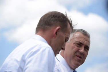 Abbott and Hockey restricted foreign investment. Photo:AAP