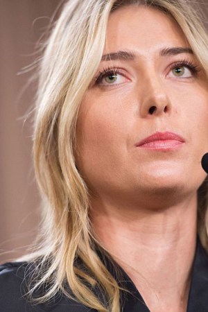 Sharapova's last grand slam success came in 2014 in Paris. Photo: Getty