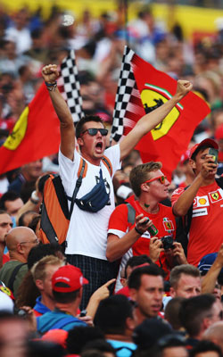 Most Formula One fans are men. Photo: Getty