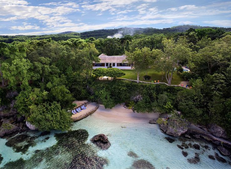 A view of Goldeneye from the water. Photo: Getty