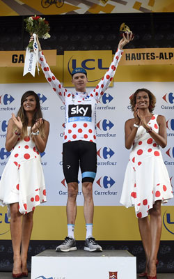 Cycling still use women in presentations. Photo: Getty