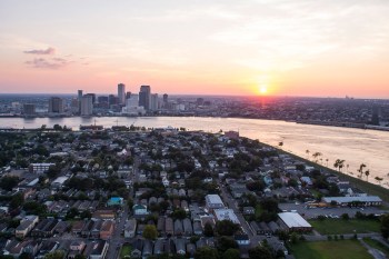 Algiers, on the banks of the Mississippi, is a dangerous place. Photo: Getty
