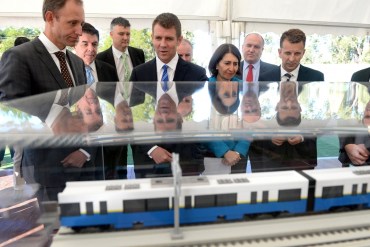 Rail spends need local content. Photo:AAP