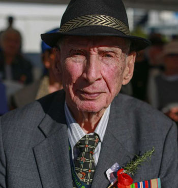 Keith Ross signed up and served in PNG and New Guinea and was sent home at 16 when the force realised he had lied about his age.