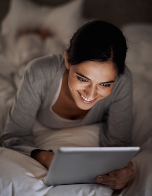 Staying up after hours allows you to do the things you enjoy, rather than the things you have to do. Photo: Getty