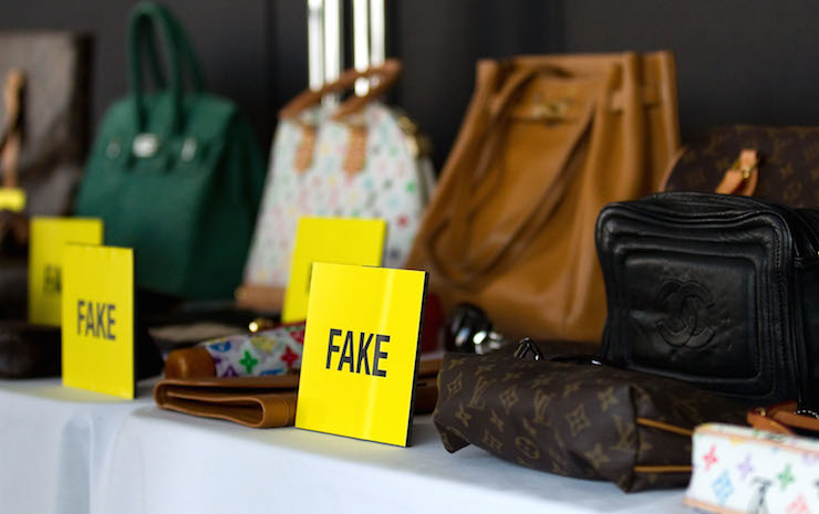 Luxury companies have been trying to fight the production of fakes for years. Photo: Getty
