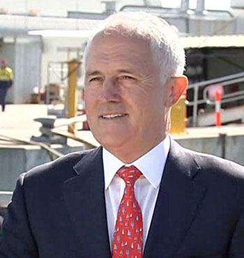 Mr Turnbull said it was a "great day for our Navy".