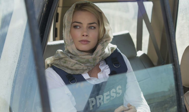 Robbie plays a foreign correspondent with a thirst for adventure. 