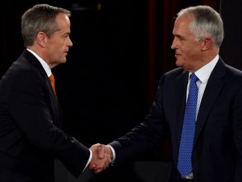 bill shorten malcolm turnbull