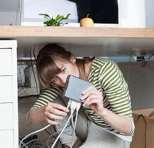 Rebooting your router or modem can help refresh your connection. Photo: Getty