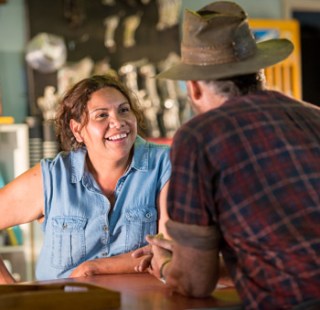 As always, Deborah Mailman is a welcome sight. Photo: Stan/Supplied