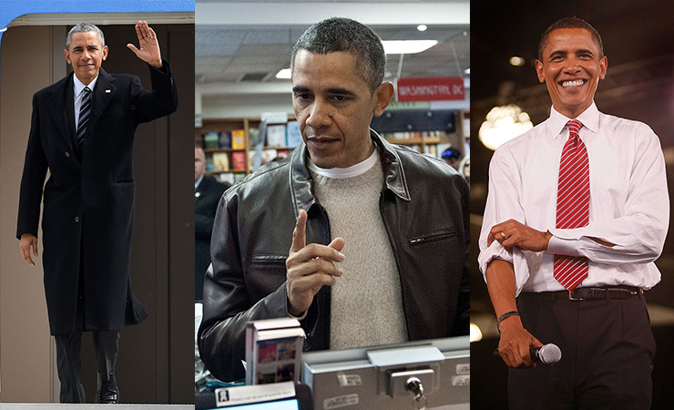 Some of Kirstie's favourite Obama looks. Photo: Getty