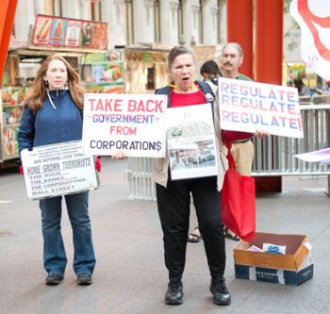 Occupy Wall Street protestors called out corporations for their part in the global financial crisis. Photo: Getty