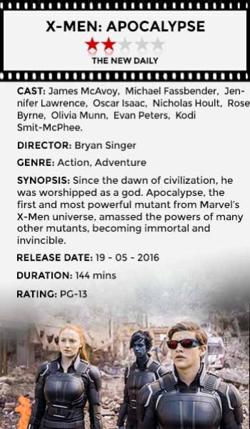 x men apocalypse review