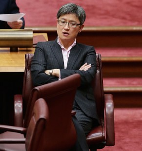 Penny Wong fears a plebiscite would unleash hate speech. Photo: Getty.