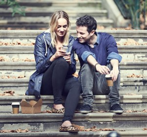 Connecting to the internet helps us to connect to others. Photo: Getty