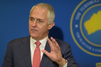 Malcolm Turnbull promises corporate tax cuts. Photo:AAP