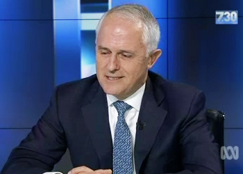 malcolm turnbull 7.30