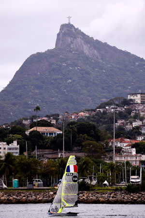 The site for sailing in Rio. Photo: Getty