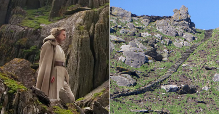 luke skywalker skellig the force awakens