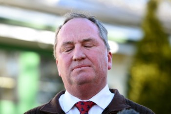 Barnaby Joyce says the coalition will suffer a swing.