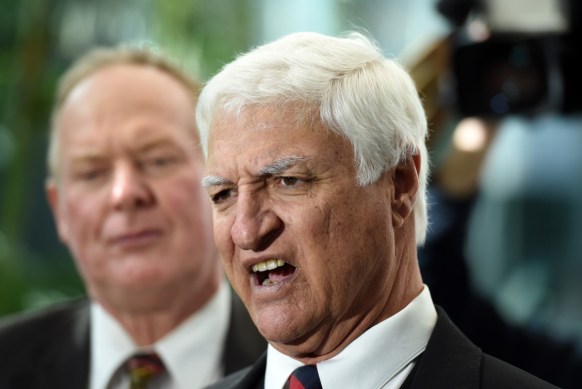 Bob Katter says One Nation would be happy to see Senator Culleton go and replace him with a "puppy-dog-on-a-leash senator''.