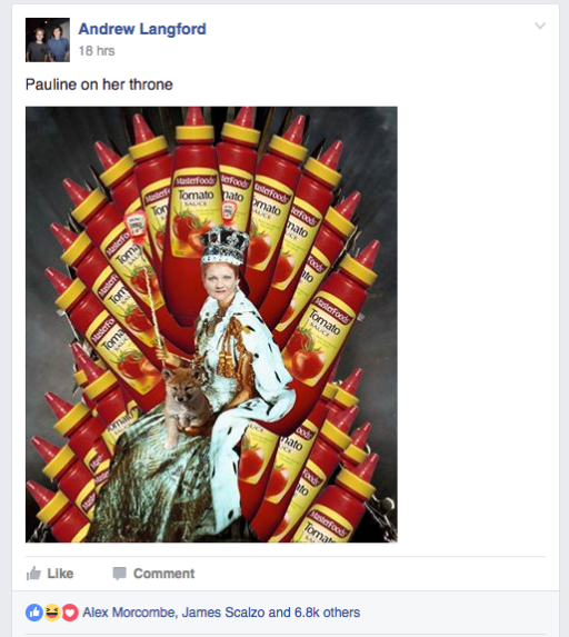 pauline hanson halal