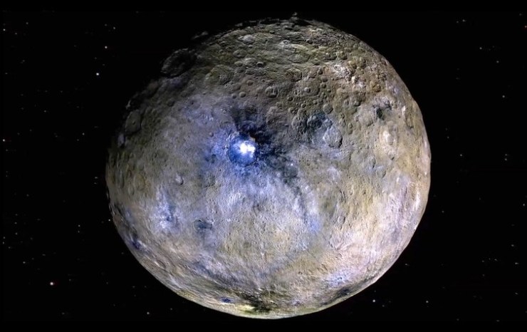 Fellow new dwarf planet Ceres was discovered in 2015. Photo: Nasa