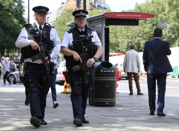London's police force is putting more armed officers on the streets in response to attacks by Islamic State-inspired groups.