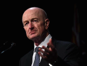 RBA governor Glenn Stevens: 'little risk' of pumping up house prices. Photo: AAP.