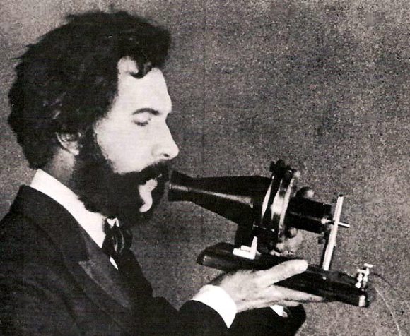 Alexander Graham Bell invented the first telephone in 1876. 