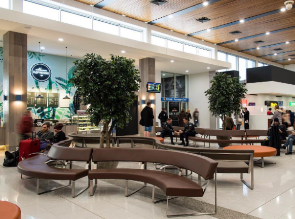 Upgrades inside Launceston Airport