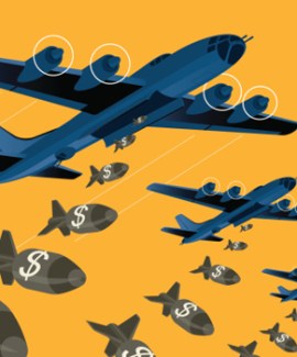 The 'currency war' theory says central banks are competitively devaluing their currencies. Photo: Getty