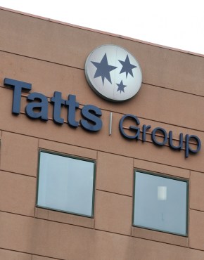 Tatts shares were up by 12 per cent at lunchtime on Wednesday. Photo: AAP