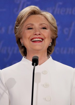 Hillary Clinton smile