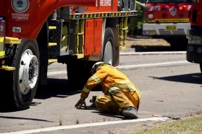 Tony Abbottt firefighter fall from truck