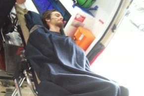 Malaysian media say Andrew Gaskell has been found alive. Photo: Supplied: Miri Fire and Rescue Department (Bomba)