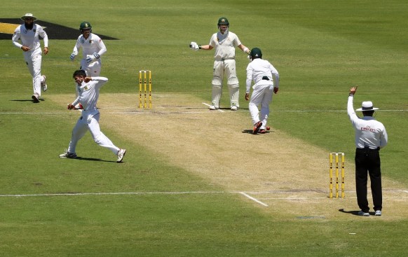 Steve Smith protests