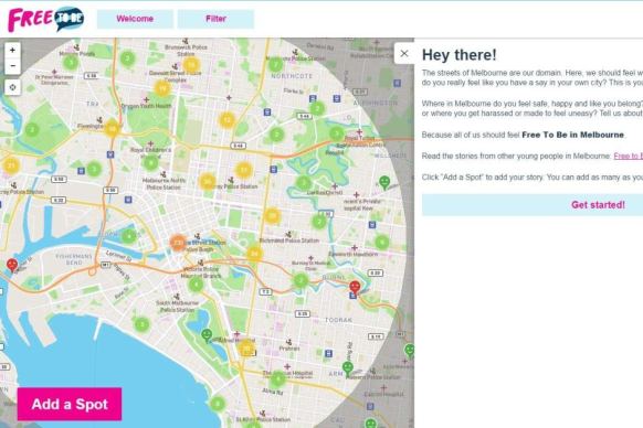Free To Be was designed as a forum for young women to share their experiences.