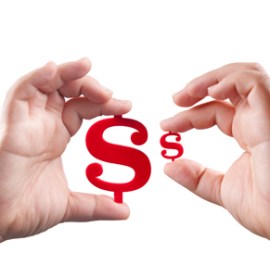 GDP shrank by 0.5 per cent this quarter, but long-run wage share may be the more disturbing figure. Photo: Getty