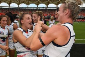 Ebony Marinoff celebrates