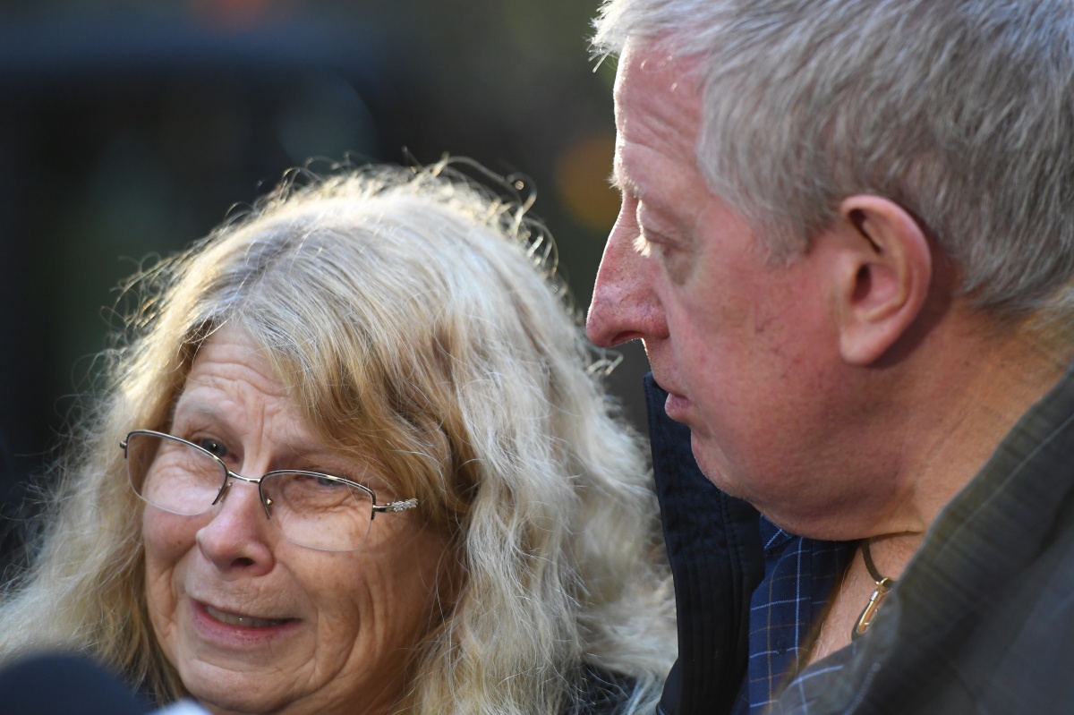 Matthew Leveson's parents Faye and Mark