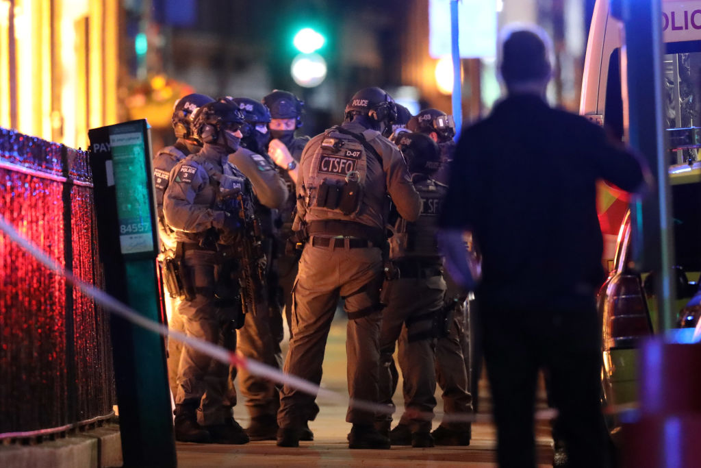 Police Attend Incident At London Bridge