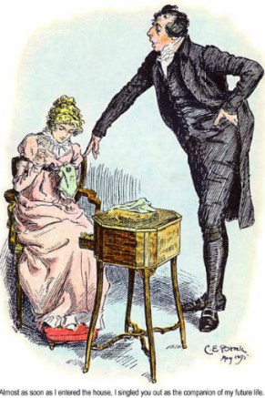 Illustration from Pride and Prejudice