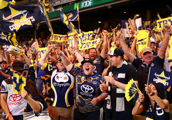 North Queensland Cowboys fans